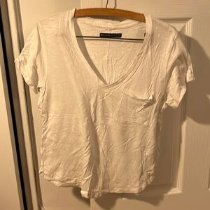 Woman’s v- neck Abercrombie and Fitch pocket T